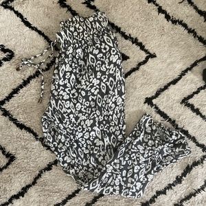 Animal Print Cheetah Print Grey pants